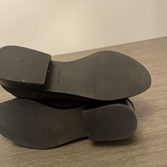 Cole Haan Black Chelsea Boot Ankle Pull On Womens 7.5 NICE - Picture 7 of 12